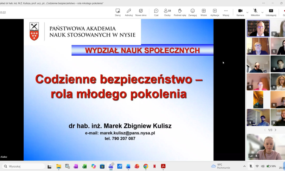 Codzienne bezpieczeństwo – rola młodego pokolenia