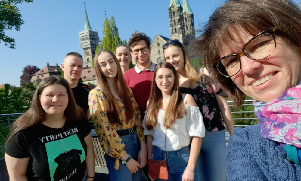 Wyjazd studentów III roku filologii germańskiej na krótkoterminową mobilność mieszaną ERASMUS+