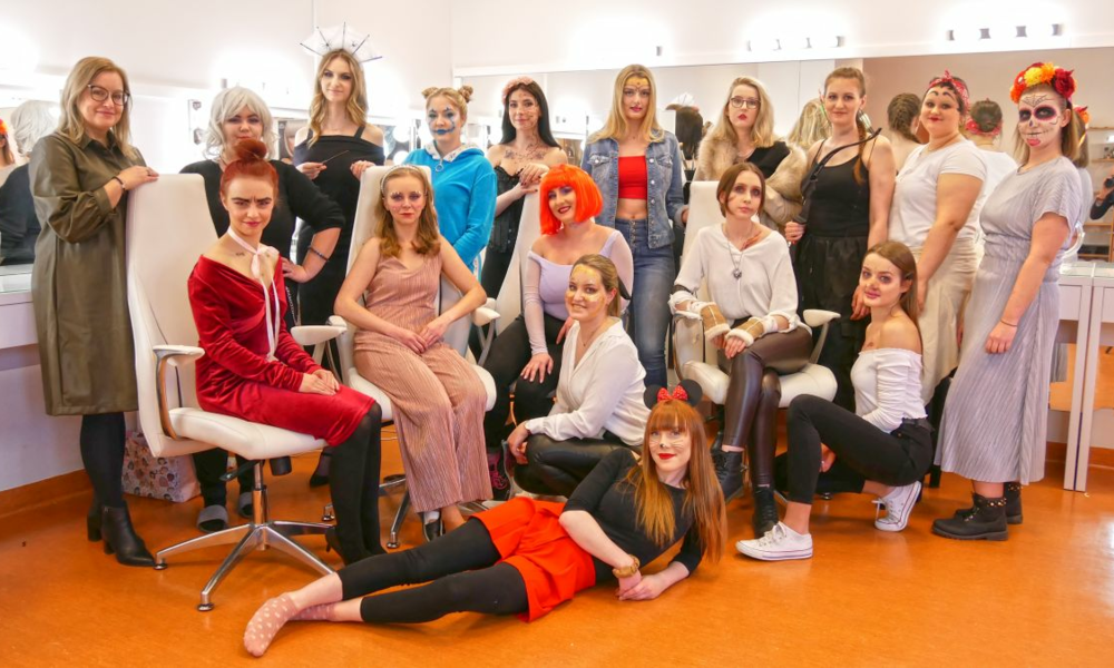 Zjawiskowe stylizacje i wizaż studentek kosmetologii