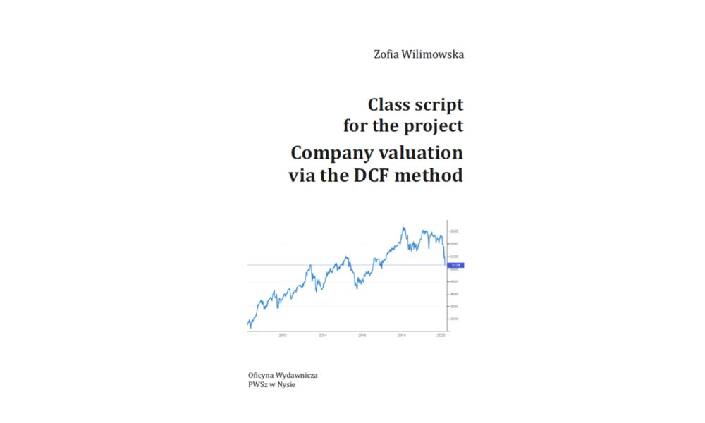 Class script for the project Company valuation via the DCF method