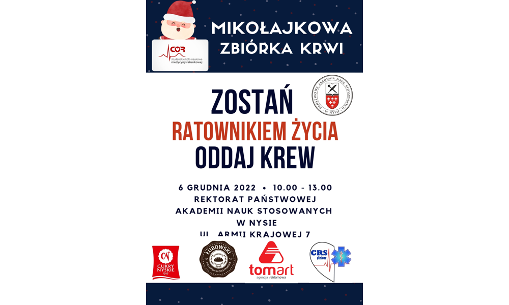 Mikołajkowa Zbiórka Krwi