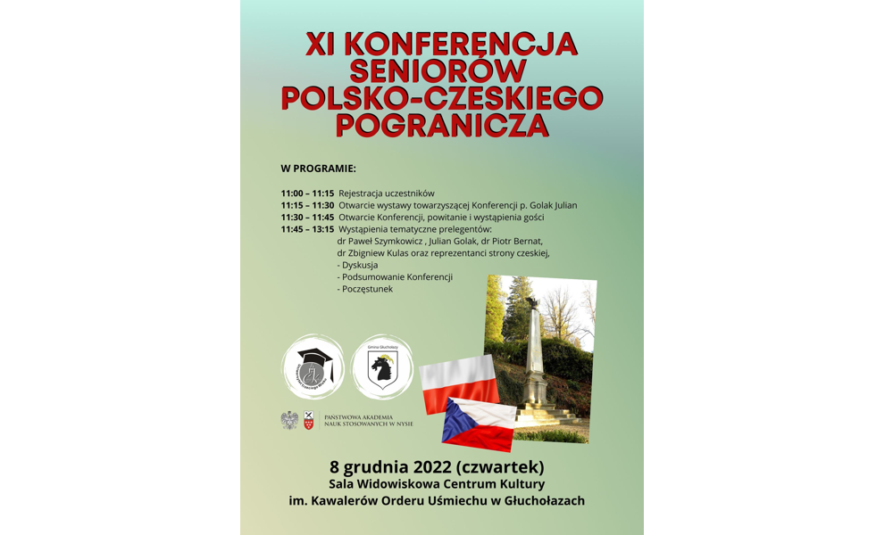 XI Międzynarodowa Konferencja Popularno-Naukowa: Seniorzy Polsko-Czeskiego Pogranicza
