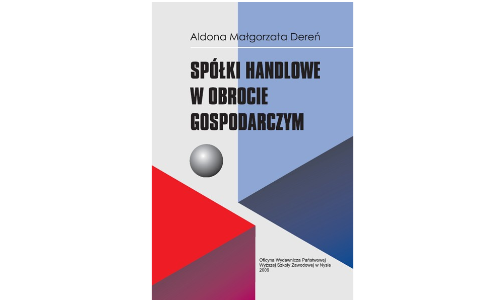 Spółki handlowe w obrocie gospodarczym