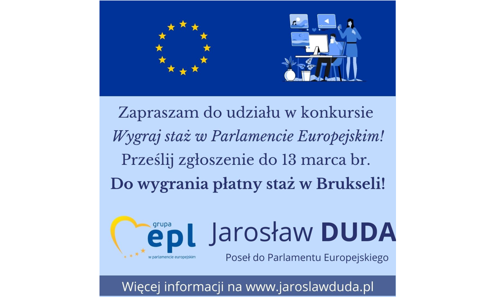 Do wygrania płatny staż w Brukseli dla studentów PANS!