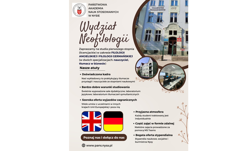 Wydział Neofilologii