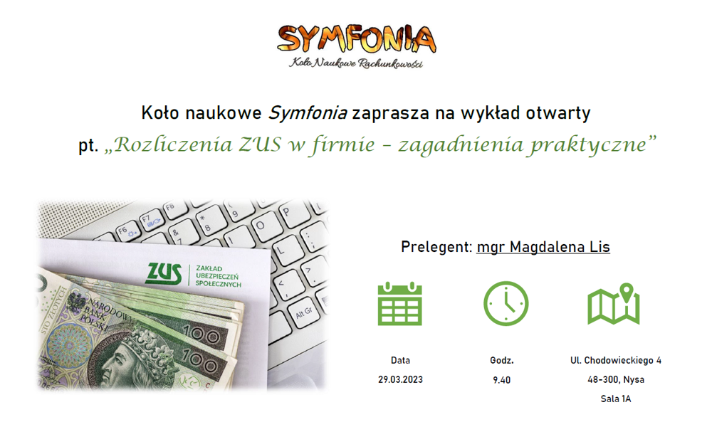 Rozliczenia ZUS w firmie – zagadnienia praktyczne