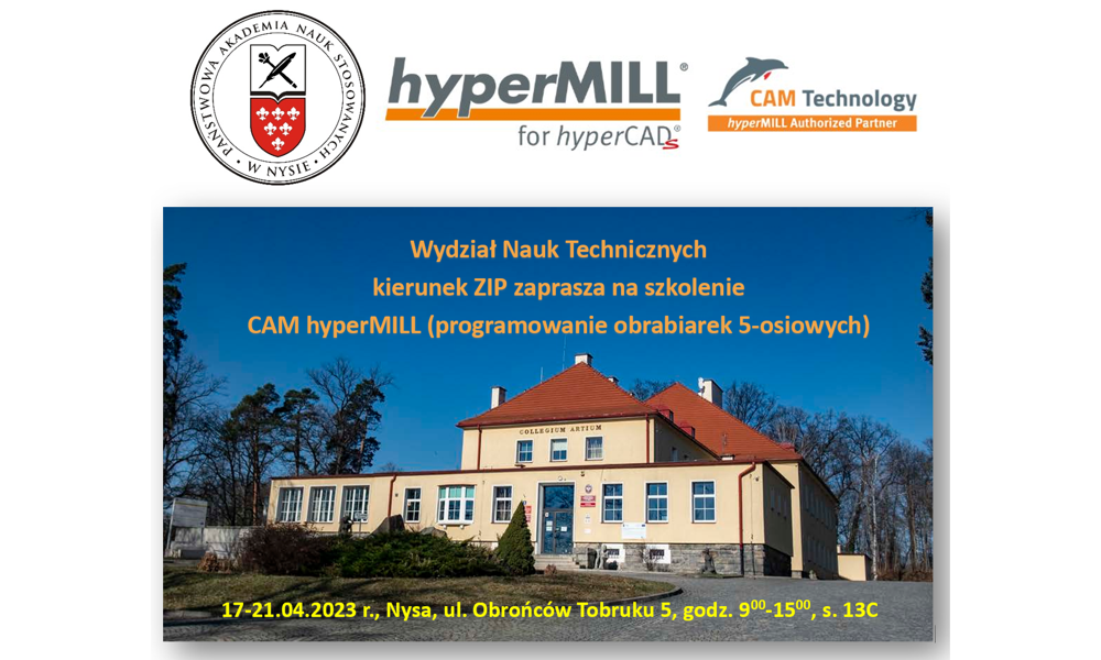 Szkolenie z oprogramowania hyperMILL