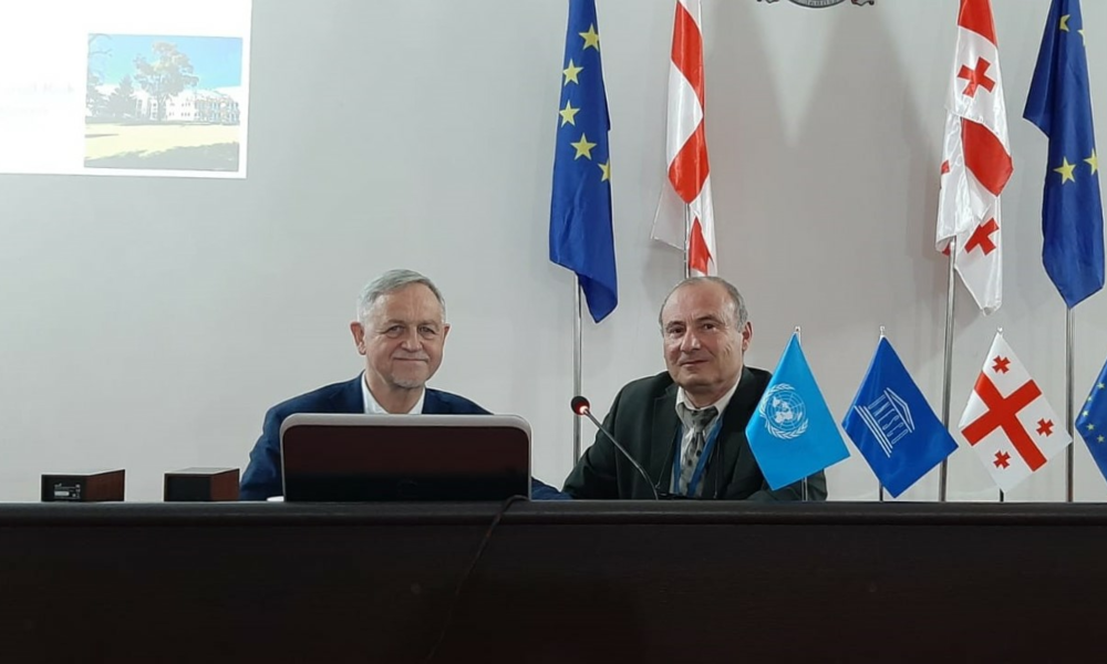 Wizyta Dr inż. Adama Ujmy w Gruzińskim Uniwersytecie Technicznym (GUT)
