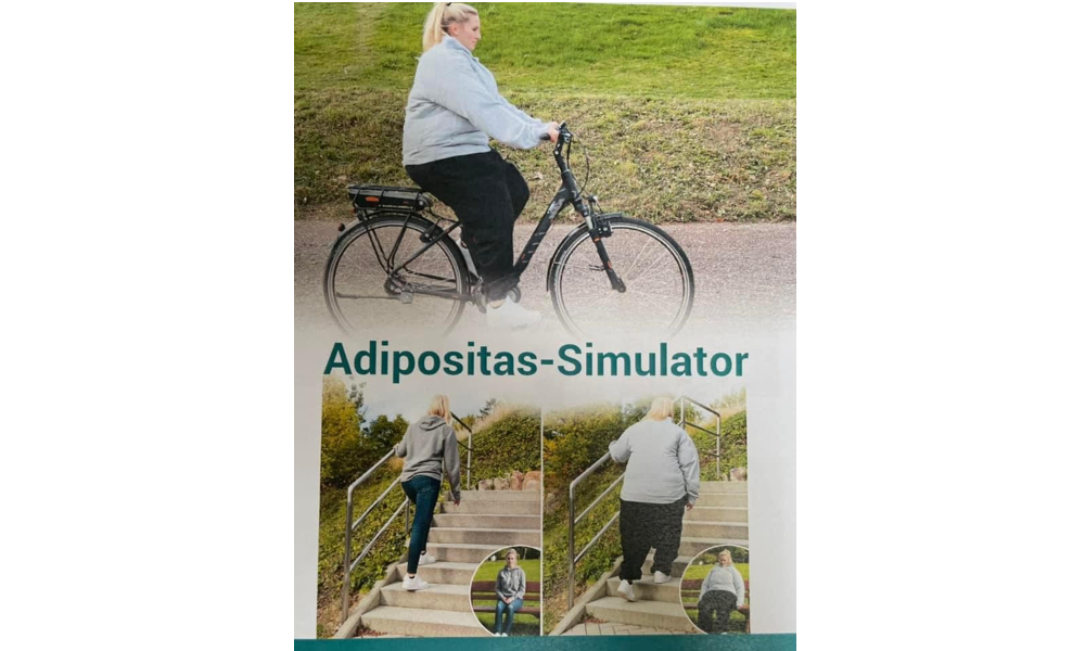 Symulator otyłości oraz model otyłości 3D