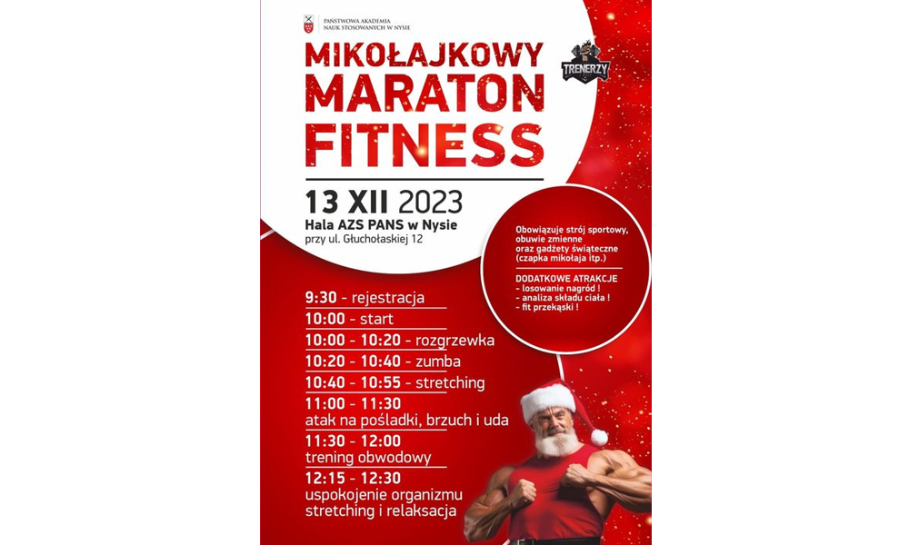 Mikołajkowy Maraton Fitness