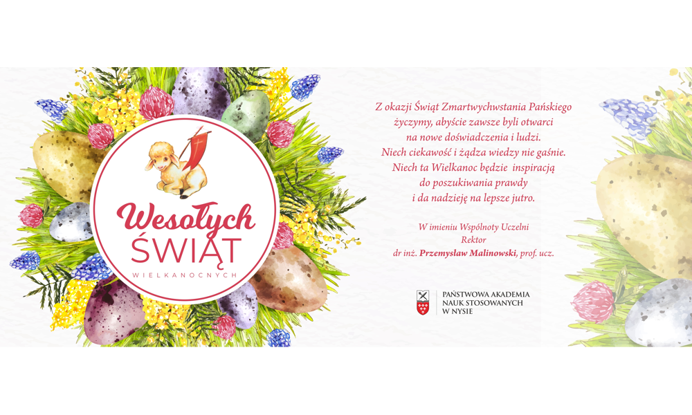 Wesołych Świąt Wielkanocnych!