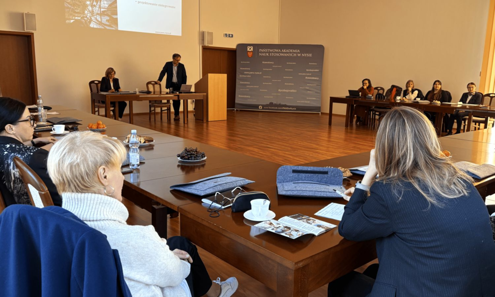 Spotkanie informacyjne z doradcami zawodowymi ze szkół regionu w PANS w Nysie