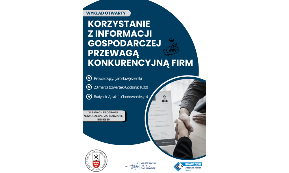 Korzystanie z informacji gospodarczej przewagą konkurencyjną firm