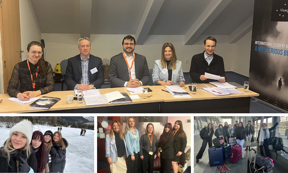 Finance and Accounting Students in the "A Mysterious Business Case" Project under the V4 Visegrad Fund