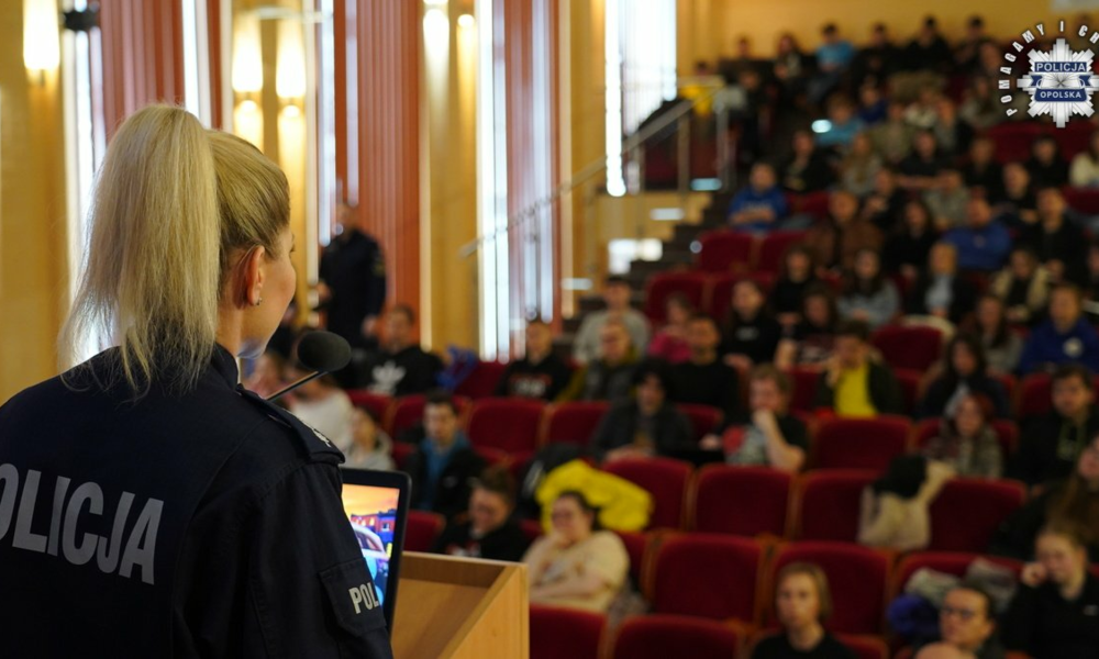 Spotkanie studentów PANS w Nysie z jednostkami organizacyjnymi Policji w Opolu i Nysie