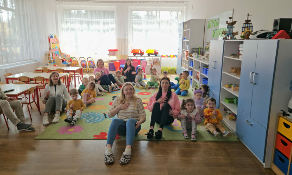Studentki Pedagogiki Przedszkolnej i Wczesnoszkolnej na praktyce śródrocznej w Przedszkolu Nr 6 w Nysie