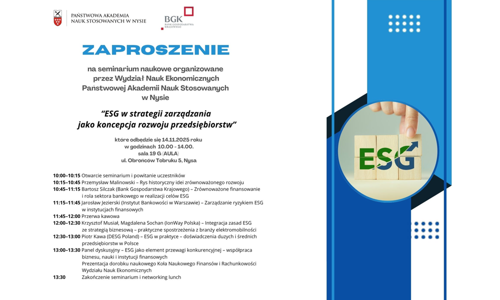 ESG w strategii zarządzania jako koncepcja rozwoju przedsiębiorstw