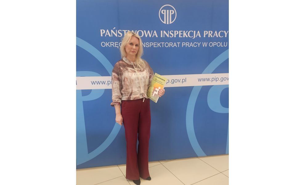 Kierunek Finanse i Rachunkowość uczestnikiem  programu „Kultura Bezpieczeństwa” organizowanego przez Państwową Inspekcję Pracy w Opolu