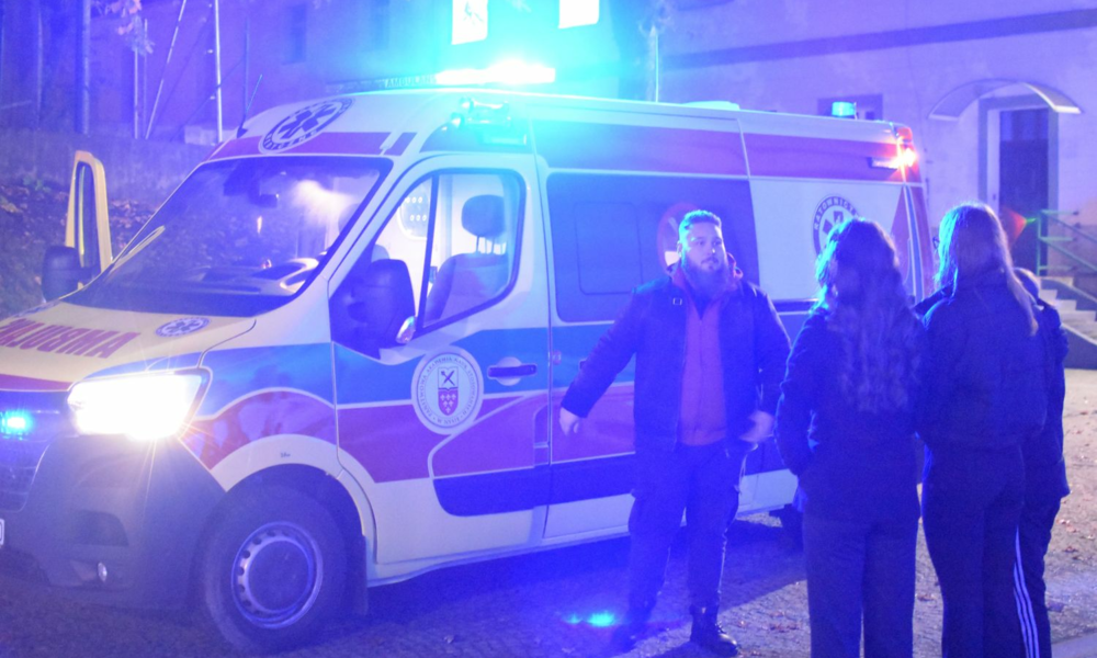 Studenci Koła „Fenix” o zasadach działania podczas zdarzeń drogowych