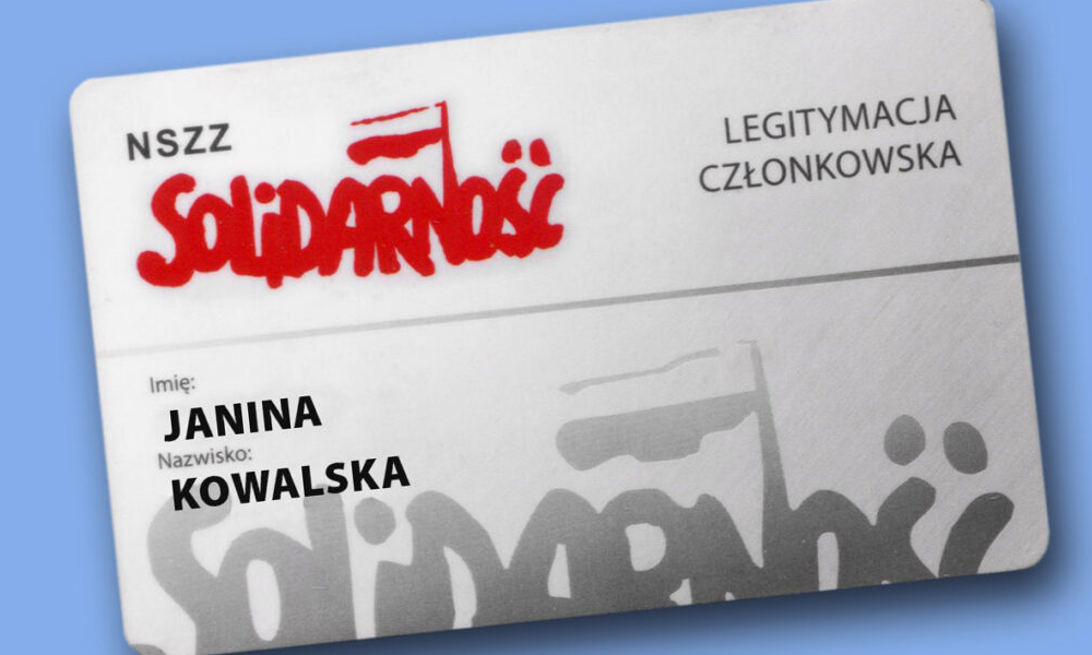 Legitymacja NSZZ „Solidarność”