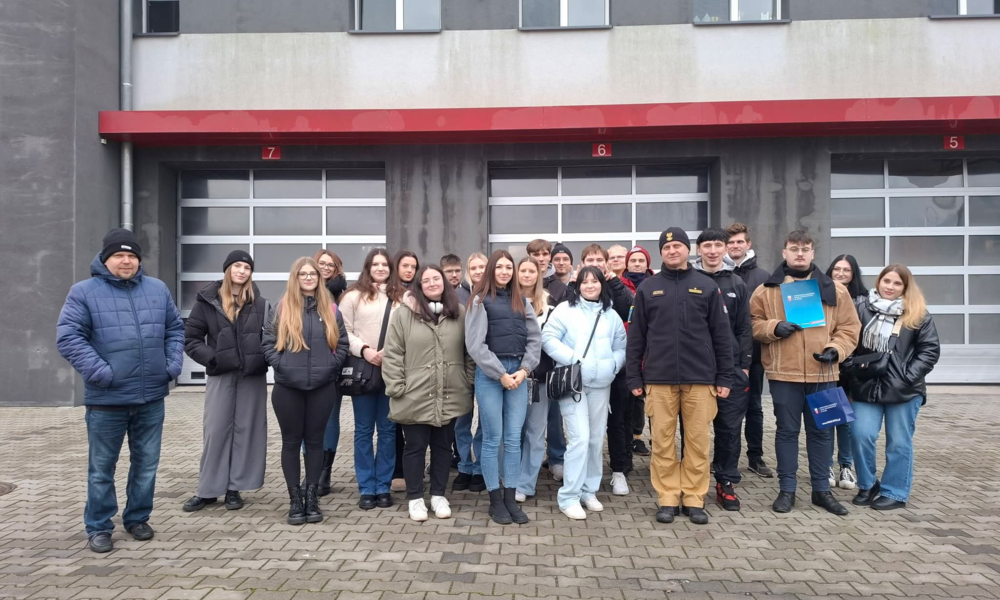 Wizyta w Komendzie Wojewódzkiej Państwowej Straży Pożarnej