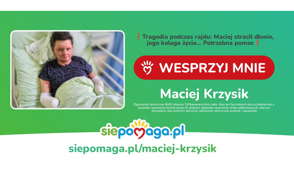 Pomóżmy Maciejowi!