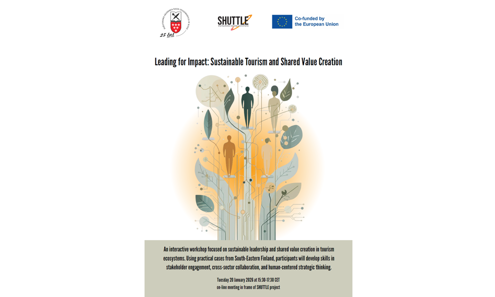 Warsztaty on-line: „Zrównoważone przywództwo i tworzenie wspólnej wartości” Zgłoś udział do 16.01.2026r.