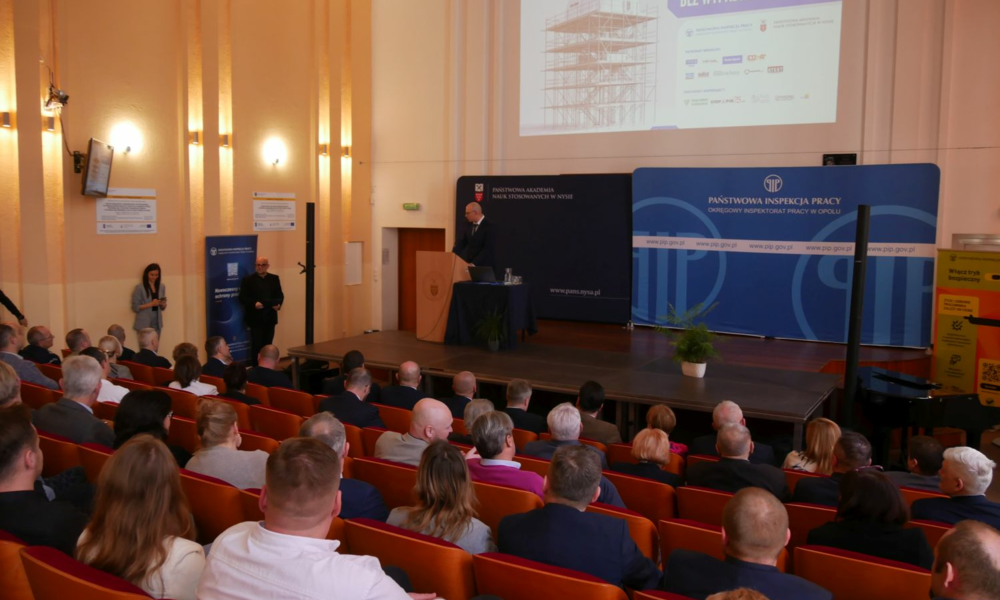 Conference entitled “Building a future without accidents!” at University of Applied Sciences in Nysa