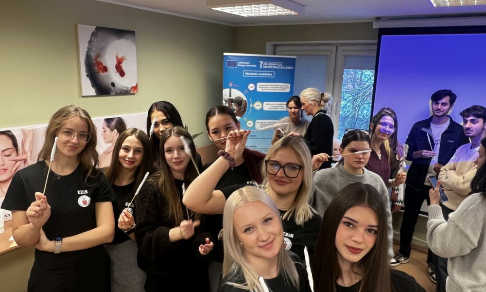 Participation of Cosmetology Students and Academic Staff in the BIP Programme in Daugavpils (Latvia)