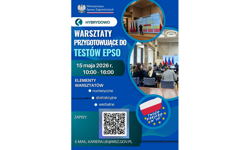 Warsztaty przygotowujące do testów EPSO