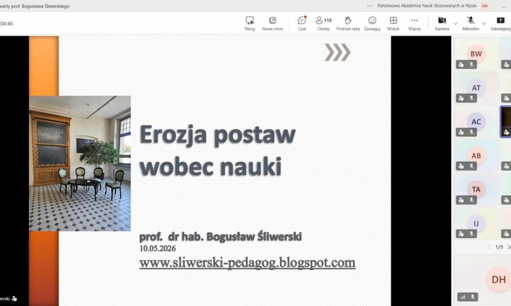 Erozja postaw wobec nauki