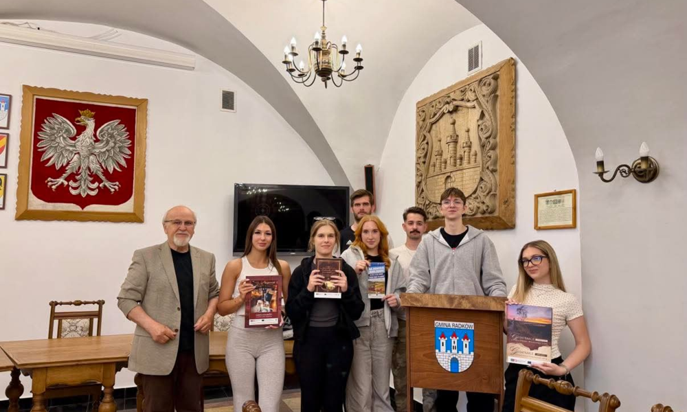 Studenci z wizytą studyjną w Radkowie
