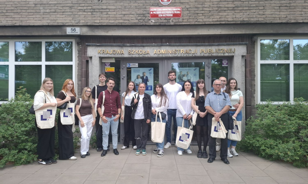 Wizyta studentów administracji w Krajowej Szkole Administracji Publicznej