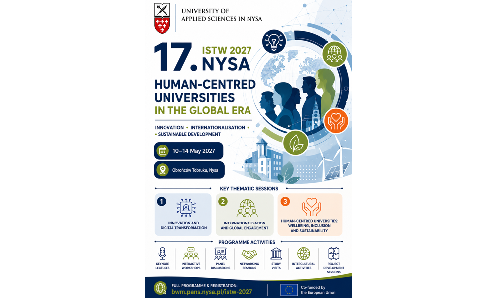 17th International Staff Training Week (ISTW), Theme: Human-Centred Universities in the Global Era
