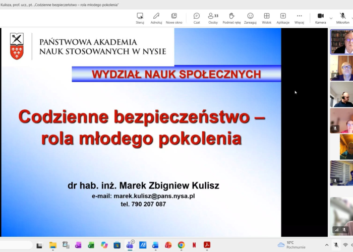 Codzienne bezpieczeństwo – rola młodego pokolenia