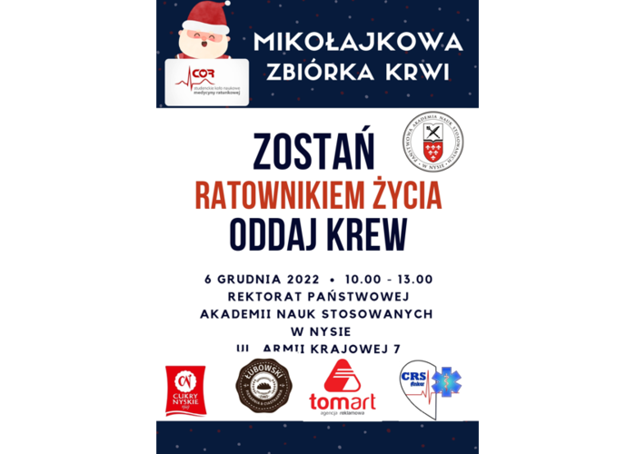 Mikołajkowa Zbiórka Krwi