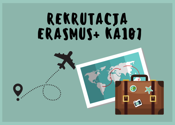 Rekrutacja uzupełniająca pracowników ERASMUS+ KA-107. Termin 20.01.2023r.