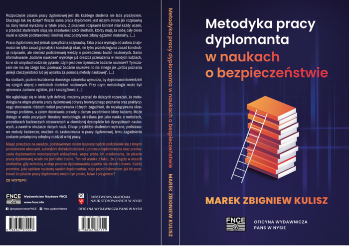 Metodyka pracy dyplomanta w naukach o bezpieczeństwie