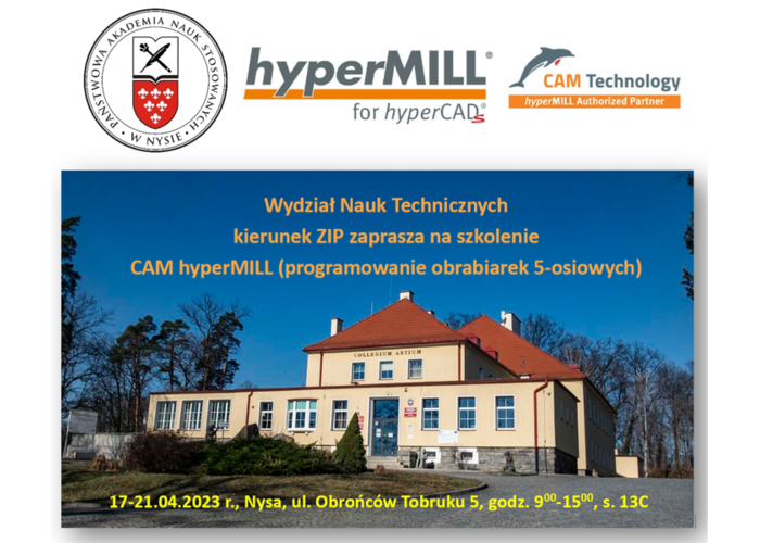 Szkolenie z oprogramowania hyperMILL