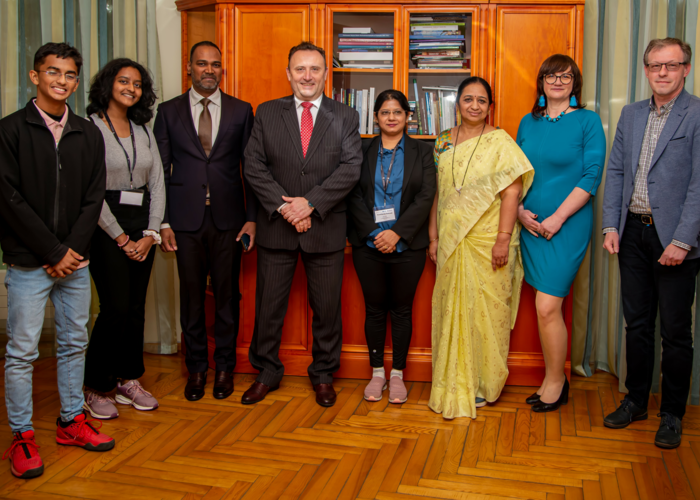 Delegation from Savitribai Phule Pune University in India in the UAS in Nysa
