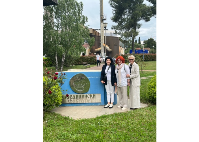 Delegation of the Faculty of Medical Sciences to Montenegro