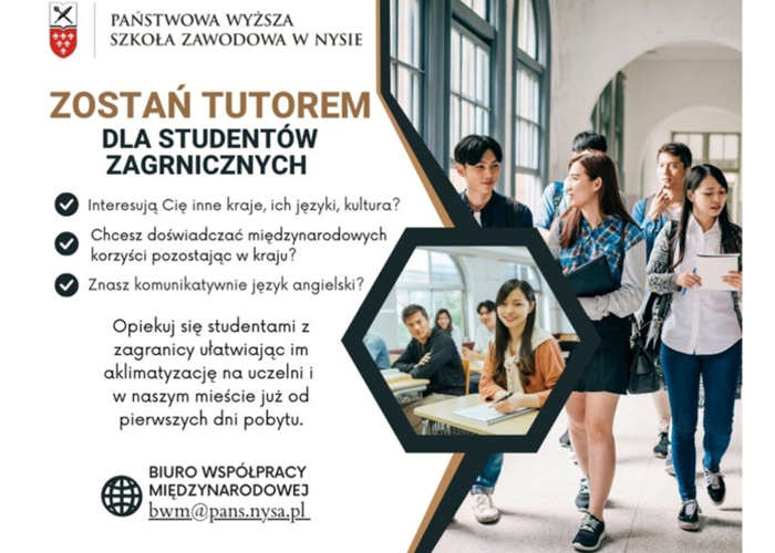 Weź udział w Programie Erasmus+Tutor!