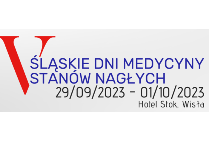 V ŚLĄSKIE DNI MEDYCYNY STANÓW NAGŁYCH