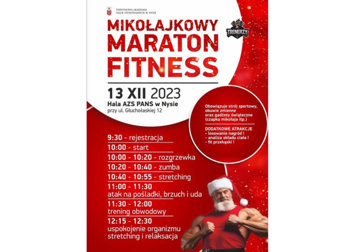 Mikołajkowy Maraton Fitness