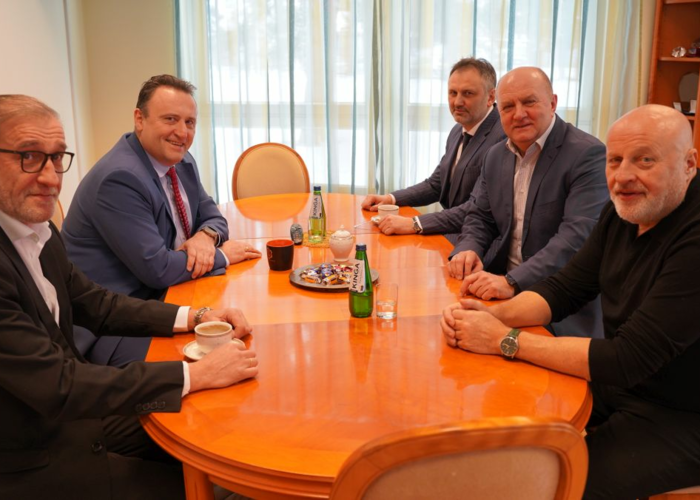 Robocza wizyta Marszałka Województwa Opolskiego