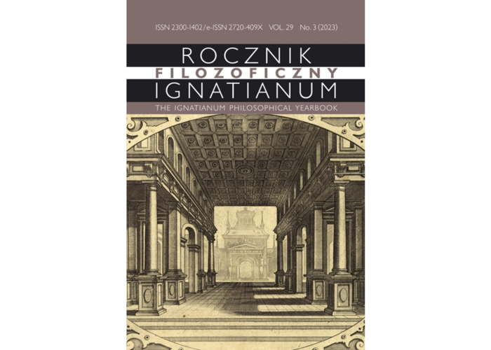 Publikacje w „Roczniku Filozoficznym Ignatium” z Międzynarodowej Konferencji zorganizowanej przez Nyską Akademię