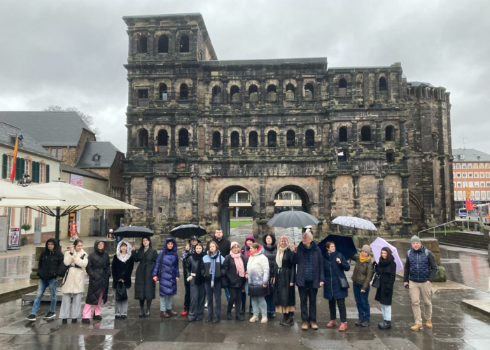 Studenci PANS w Nysie jak co roku w lutym na seminarium "Schlesische Begegnungen" w "Haus Schlesien" nad Renem