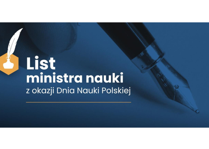 List ministra nauki z okazji Dnia Nauki Polskiej