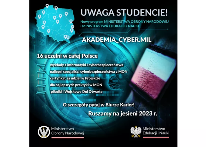 Trzeci z wykładów w ramach projektu AKADEMIA_CYBER_MIL