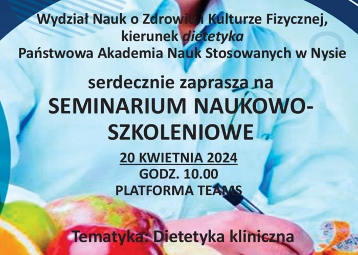 SEMINARIUM NAUKOWO-SZKOLENIOWE